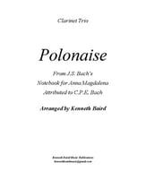 Polonaise (mixed clarinet trio) P.O.D. cover